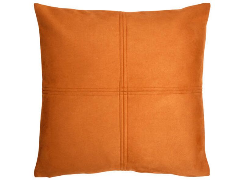 BC Home PUTETREKK Cognac Semsket Velur 45x45cm 
