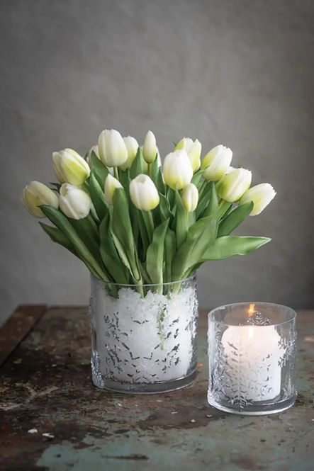 Hovedbilde A Lot TULIPANBUKETT Hvit