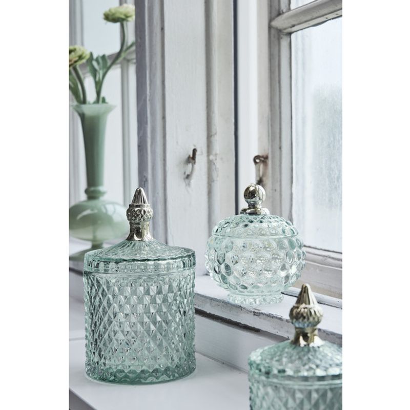 Lene Bjerre GLASSKRUKKE Miya Lys grønn 8,5cm