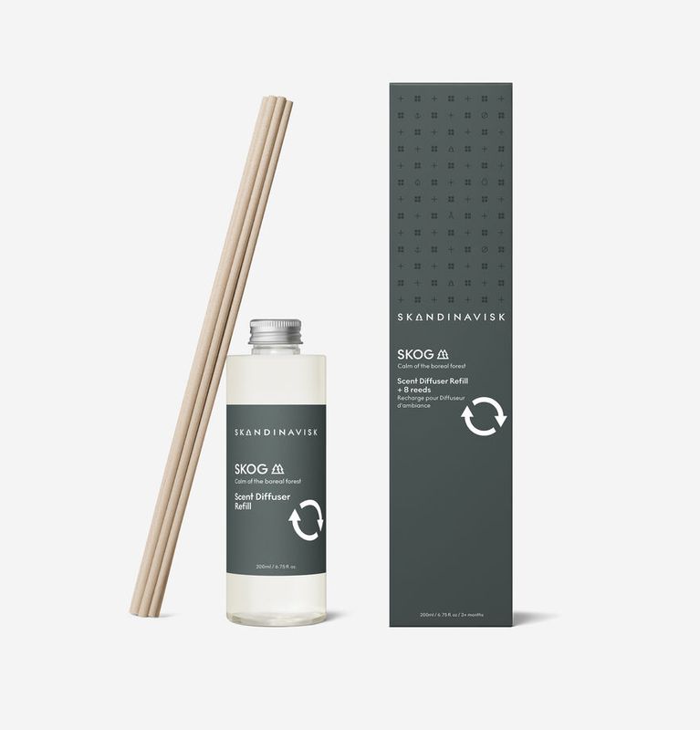 Skandinavisk REFILL Skog Duftpinner 200ml