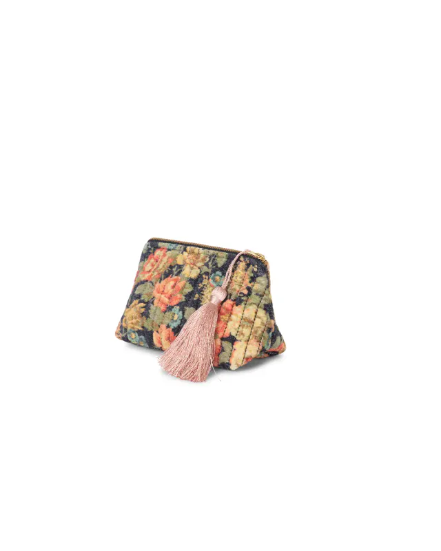 byTiMo MAKEUP BAG Velvet - Night garden