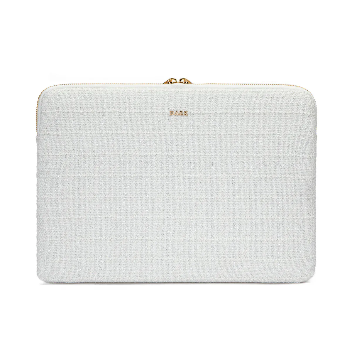 Dark TWEED MAC COVER OFF WHITE