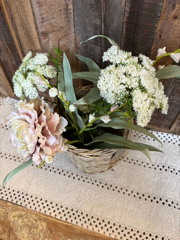 Bruka Design BLOMSTERPOTTE Kurv Liten 18x18cm