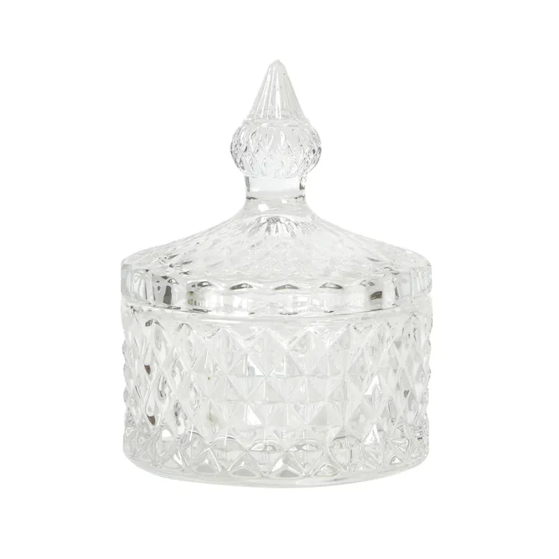 Speedtsberg GLASSKRUKKE m/ spir Klar 14 cm