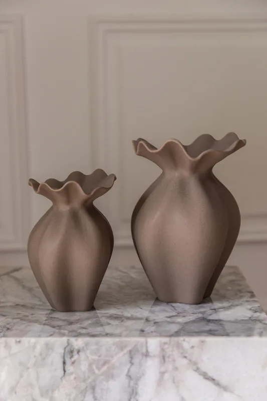 Specktrum NELLIE Vase Brown 16,5 cm