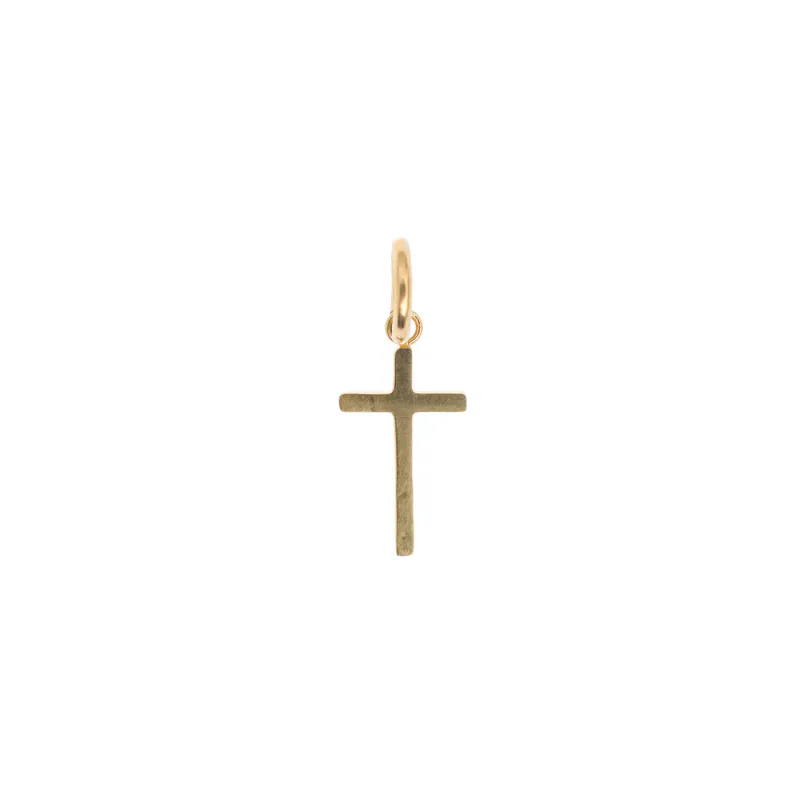 Dark CROSS CHARM GOLD